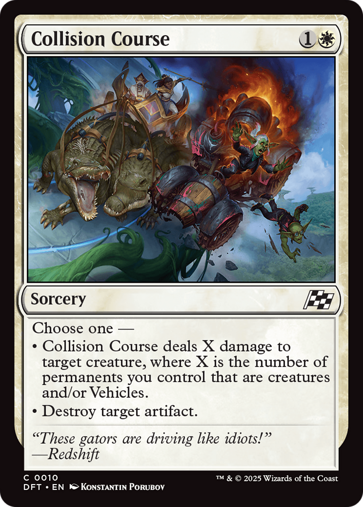 Collision Course [Aetherdrift] | Card Citadel