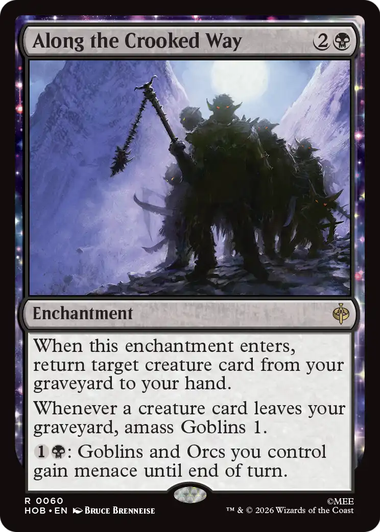 Along the Crooked Way [The Hobbit] | Card Citadel