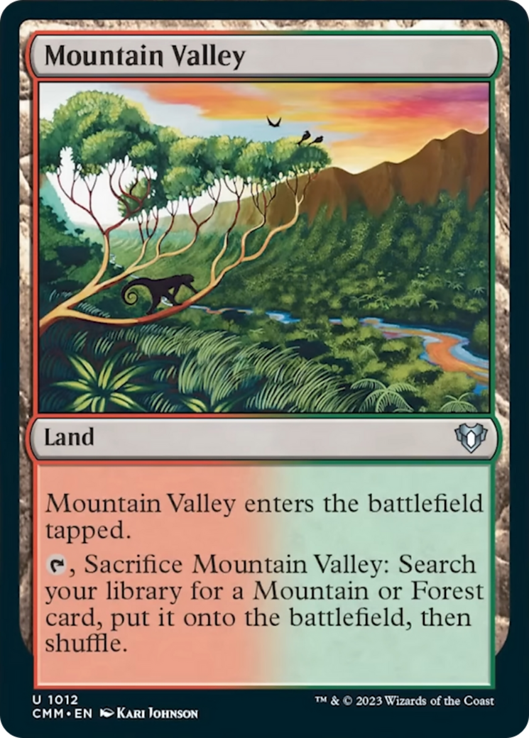 Mountain Valley [Commander Masters] | Card Citadel