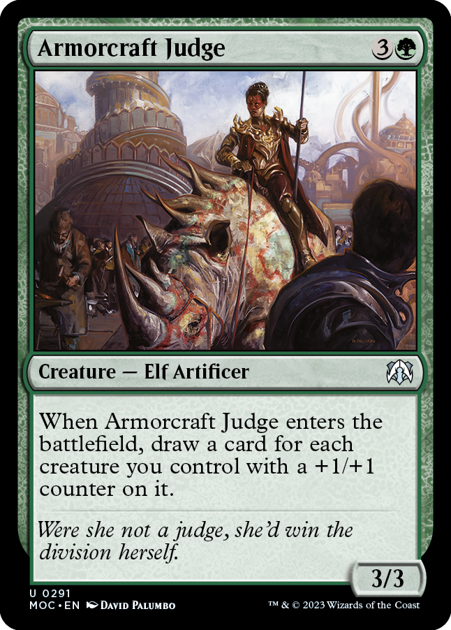 Armorcraft Judge [March of the Machine Commander] | Card Citadel