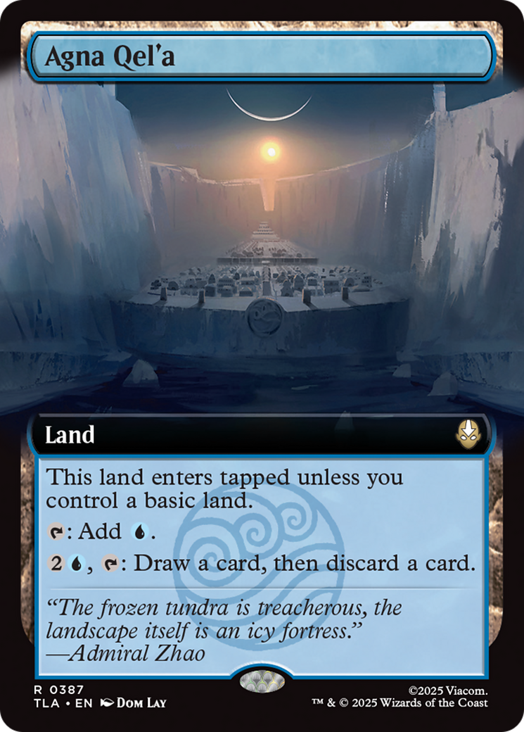 Agna Qel'a (Extended Art) [Avatar: The Last Airbender] | Card Citadel