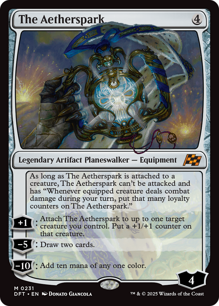 The Aetherspark [Aetherdrift] | Card Citadel