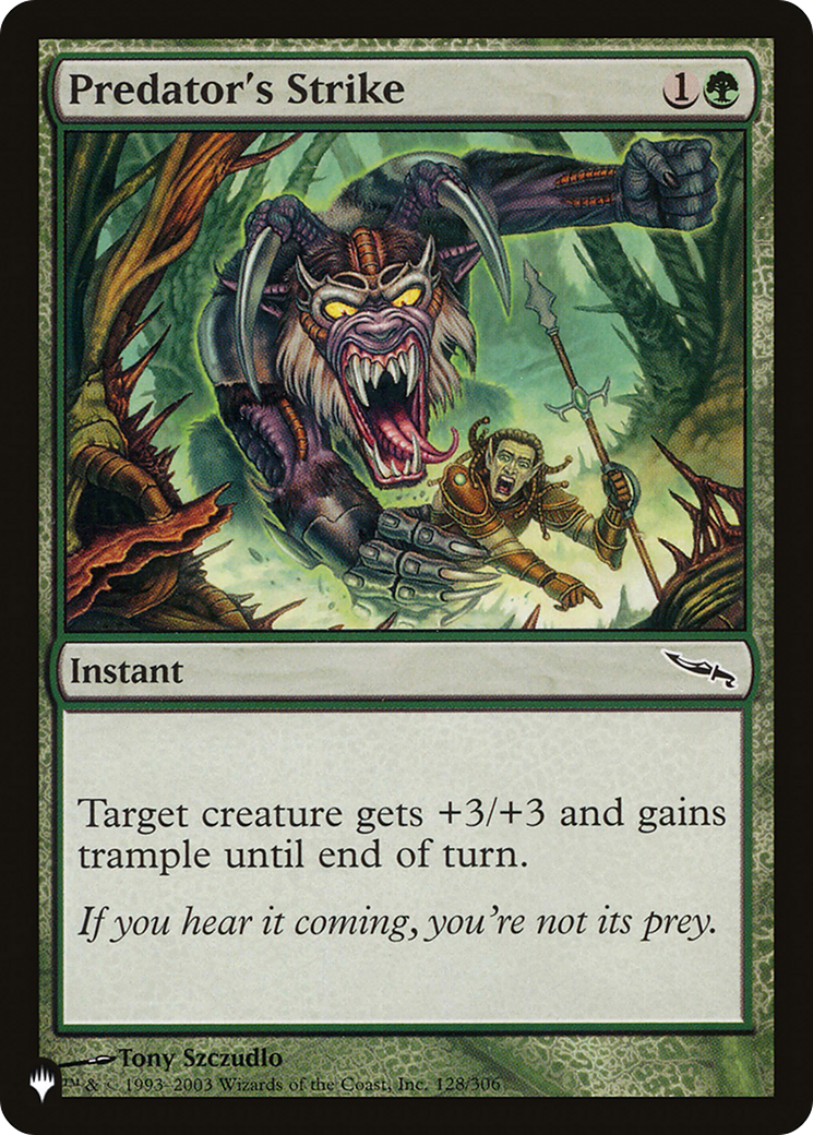 Predator's Strike [The List] | Card Citadel