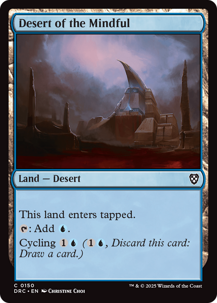 Desert of the Mindful [Aetherdrift Commander] | Card Citadel