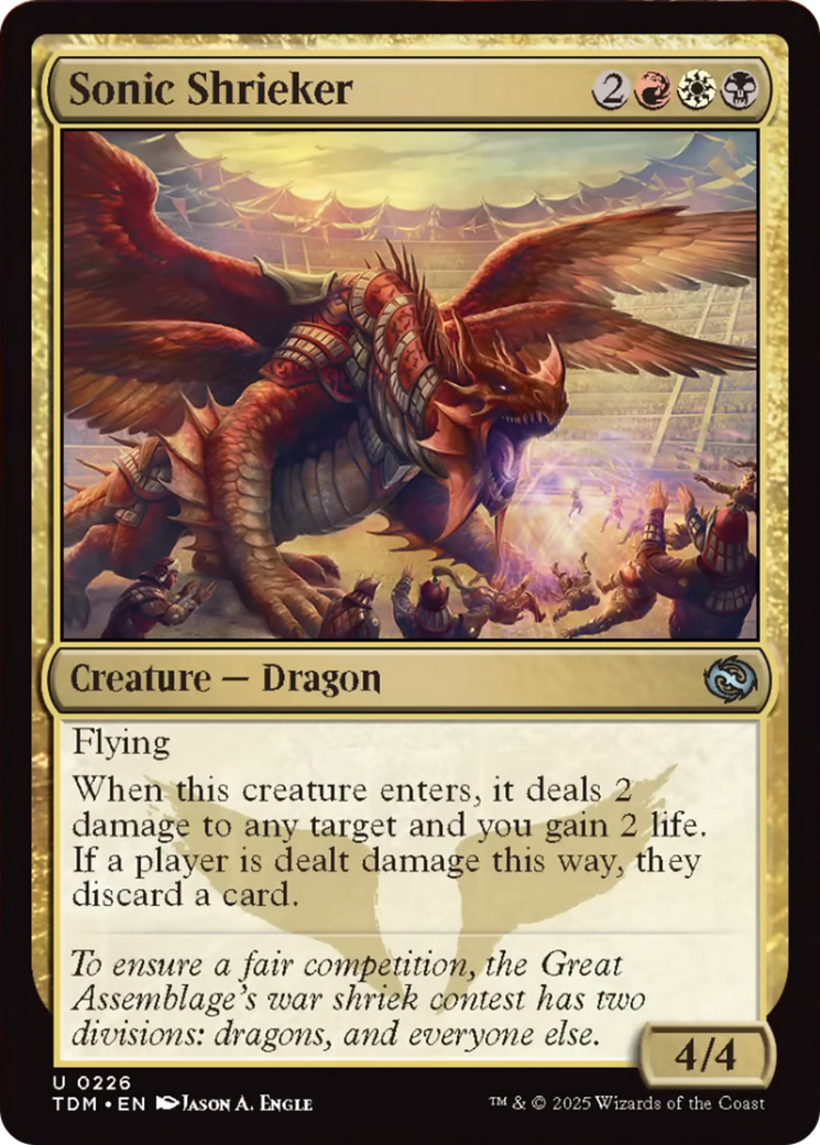 Sonic Shrieker [Tarkir: Dragonstorm] | Card Citadel