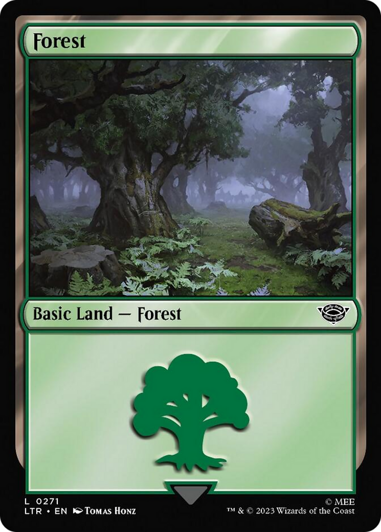 Forest (271) [The Lord of the Rings: Tales of Middle-Earth] | Card Citadel