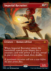 Imperial Recruiter (Borderless Alternate Art) [Modern Horizons 2] | Card Citadel