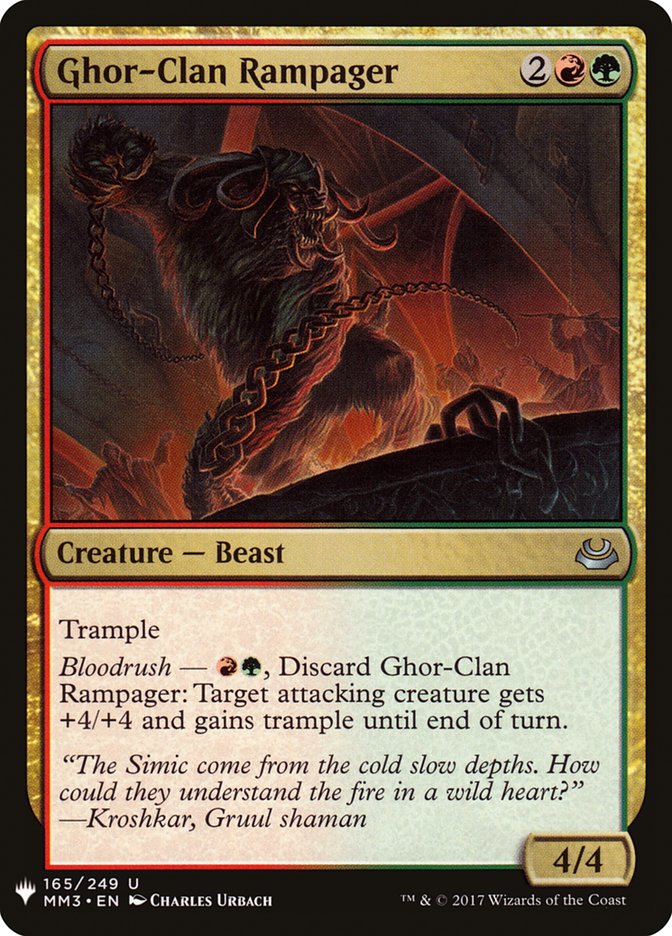 Ghor-Clan Rampager [Mystery Booster] | Card Citadel