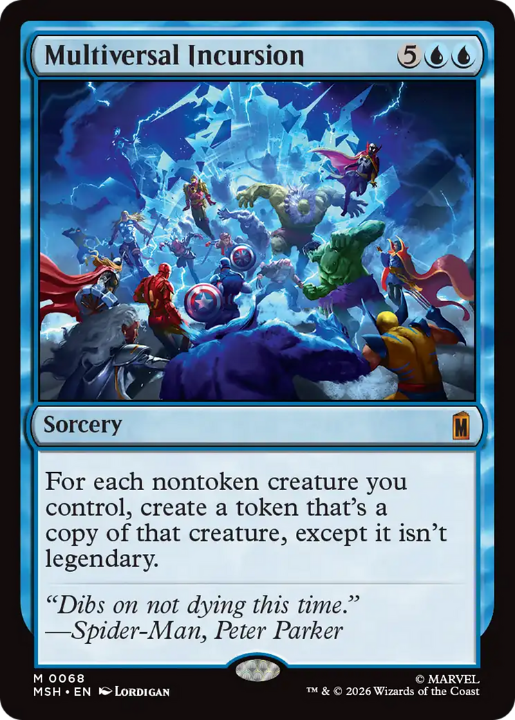 Multiversal Incursion [Marvel Super Heroes] | Card Citadel