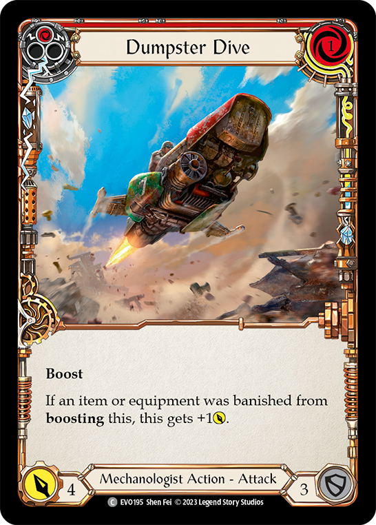 Dumpster Dive (Red) [EVO195] (Bright Lights) | Card Citadel