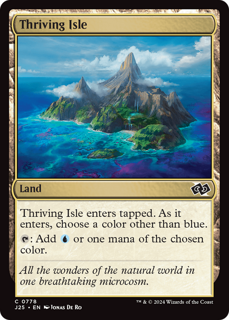 Thriving Isle [Foundations Jumpstart] | Card Citadel