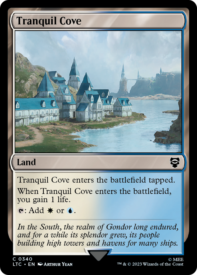 Tranquil Cove [The Lord of the Rings: Tales of Middle-Earth Commander] | Card Citadel