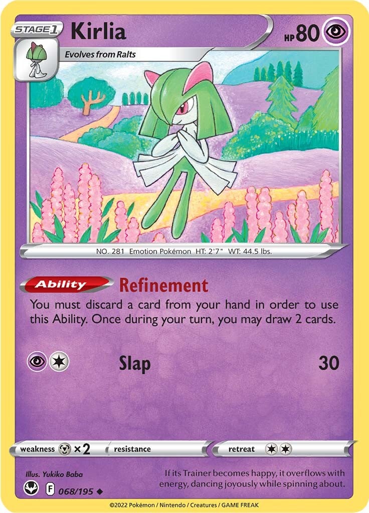 Kirlia (068/195) [Sword & Shield: Silver Tempest] | Card Citadel