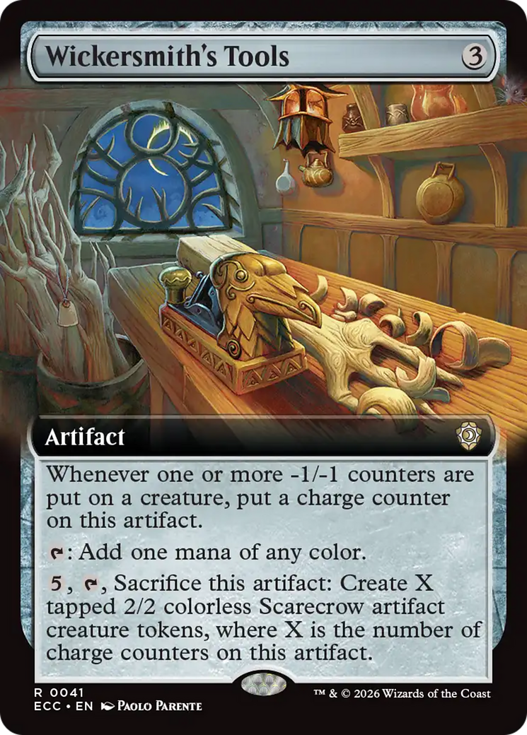 Wickersmith's Tools (Extended Art) [Lorwyn Eclipsed Commander] | Card Citadel