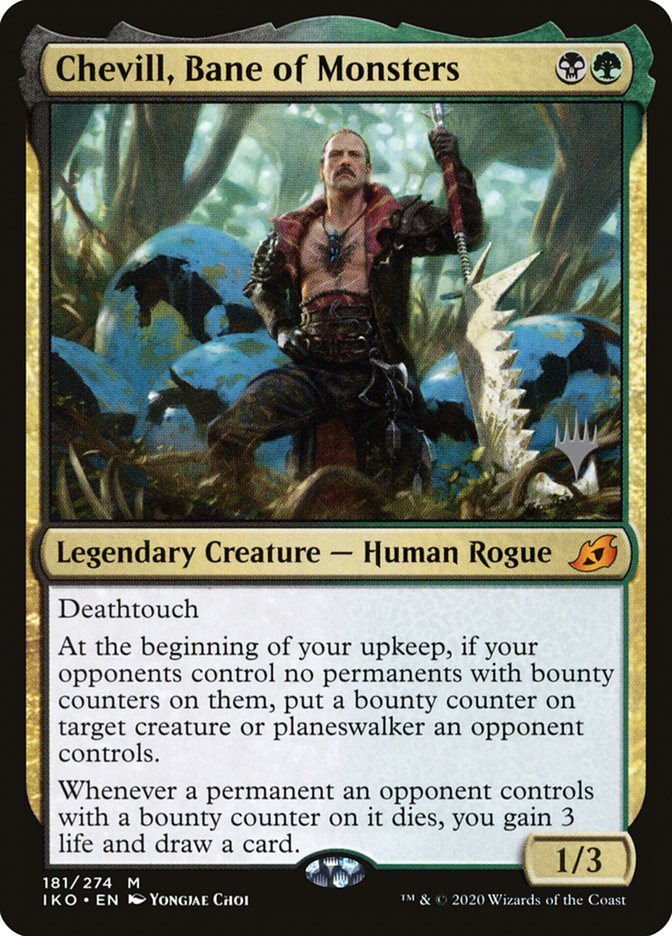 Chevill, Bane of Monsters (Promo Pack) [Ikoria: Lair of Behemoths Promos] | Card Citadel