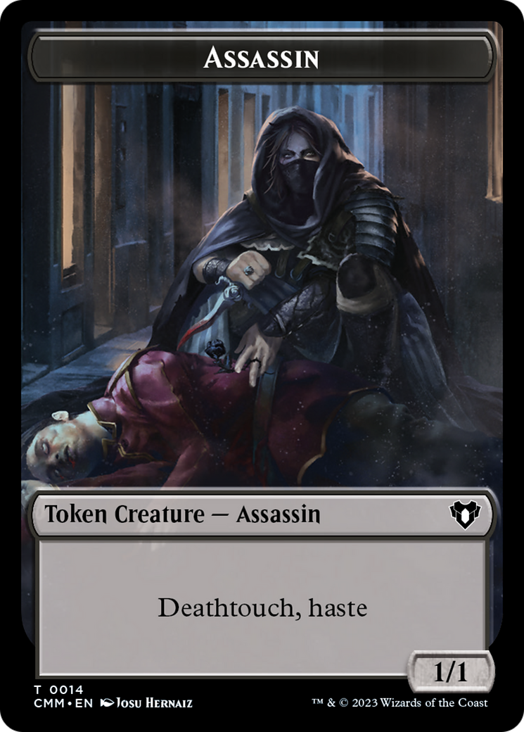 Assassin Token [Commander Masters Tokens] | Card Citadel