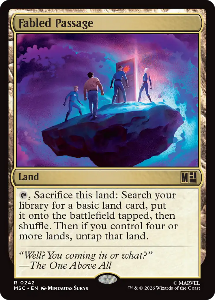 Fabled Passage [Marvel Super Heroes Commander] | Card Citadel