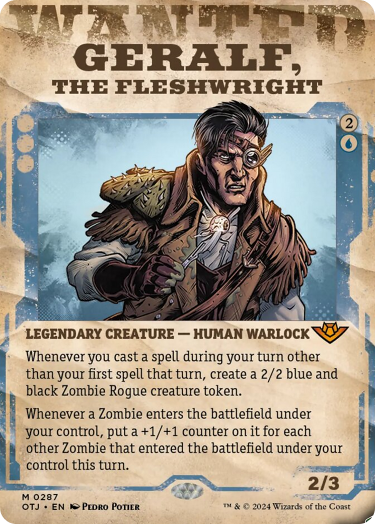 Geralf, the Fleshwright (Showcase) [Outlaws of Thunder Junction] | Card Citadel