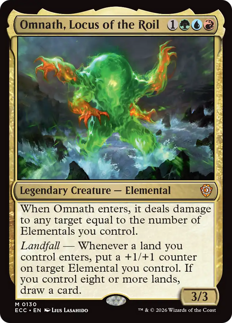 Omnath, Locus of the Roil [Lorwyn Eclipsed Commander] | Card Citadel