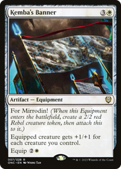 Kemba's Banner [Phyrexia: All Will Be One Commander] | Card Citadel