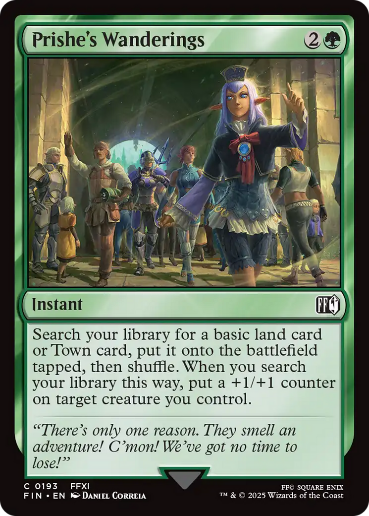 Prishe's Wanderings [FINAL FANTASY] | Card Citadel