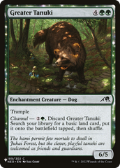 Greater Tanuki [The List] | Card Citadel