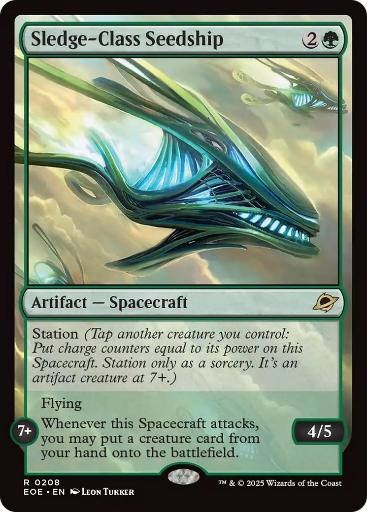Sledge-Class Seedship [Edge of Eternities] | Card Citadel