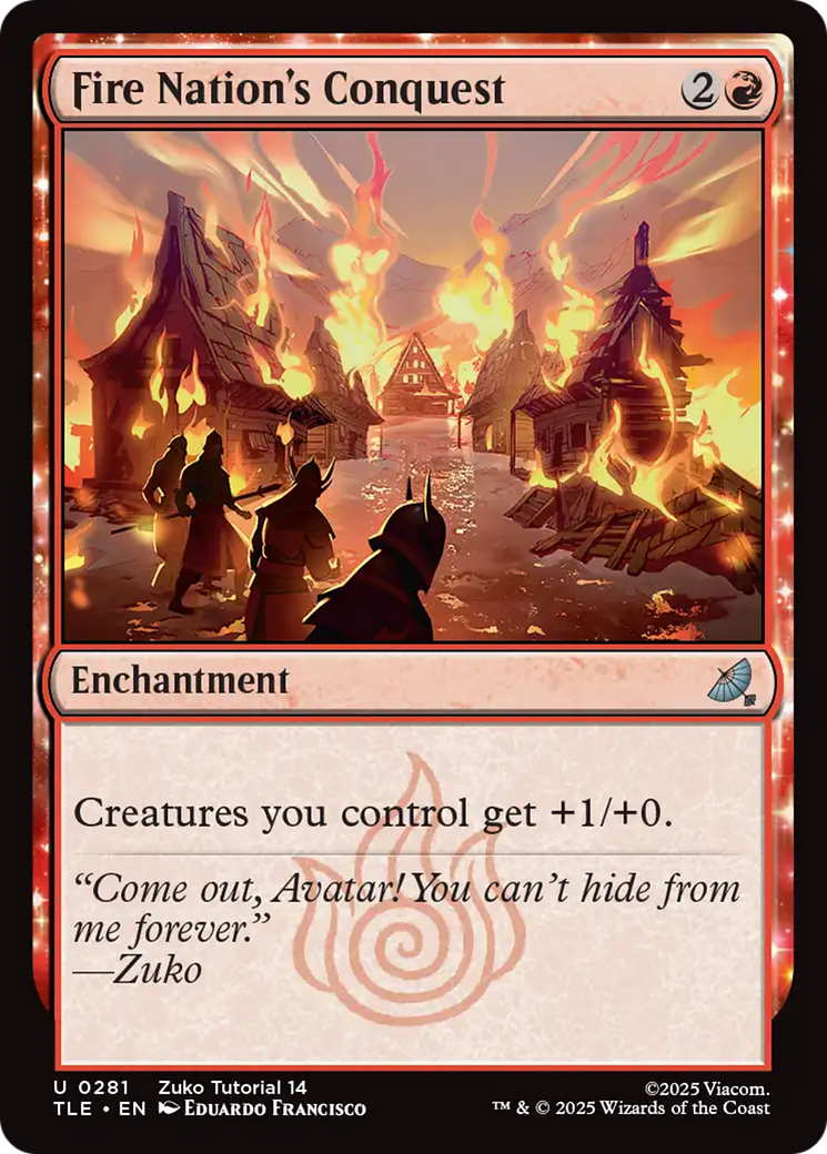 Fire Nation's Conquest (0281) [Avatar: The Last Airbender: Eternal-Legal] | Card Citadel
