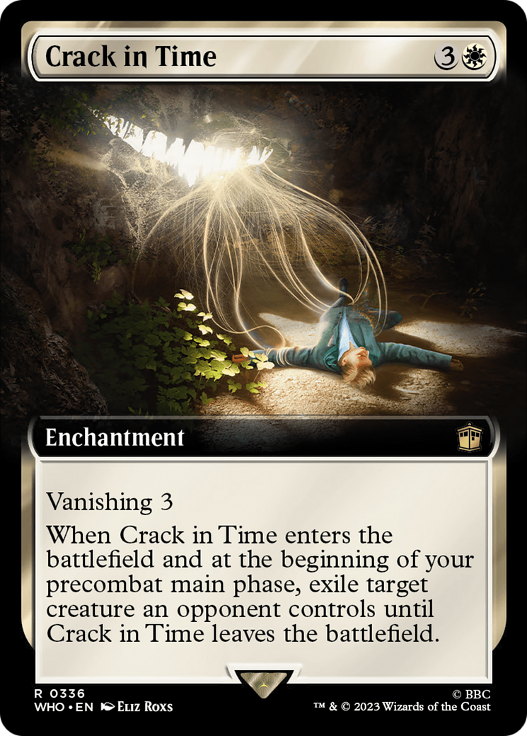 Crack in Time (Extended Art) [Doctor Who] | Card Citadel