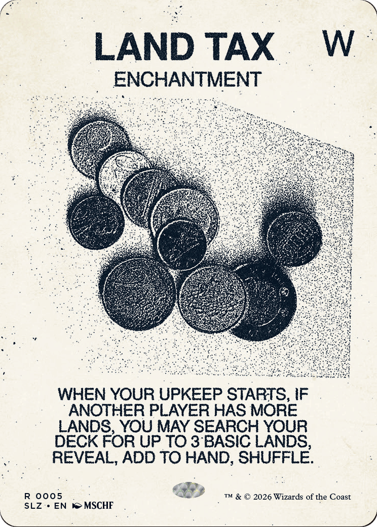 Land Tax (0005) [Secret Lair x MSCHF: The Zeta Set] | Card Citadel
