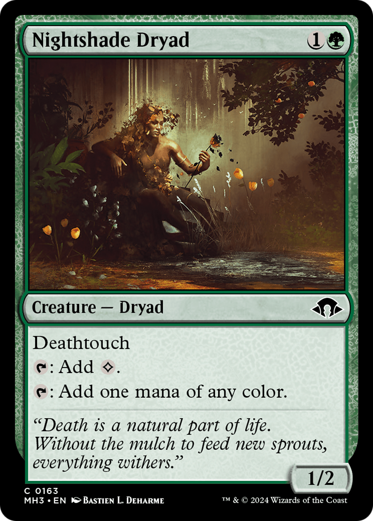 Nightshade Dryad [Modern Horizons 3] | Card Citadel