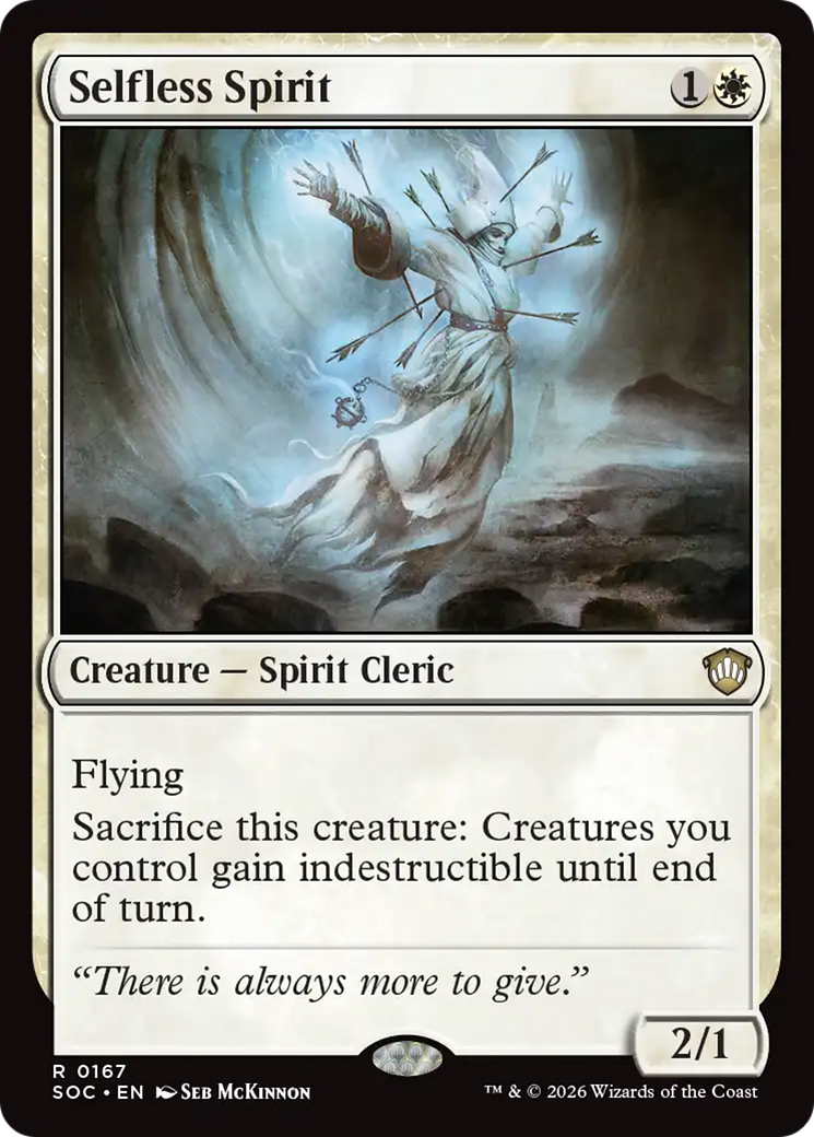Selfless Spirit [Secrets of Strixhaven Commander] | Card Citadel