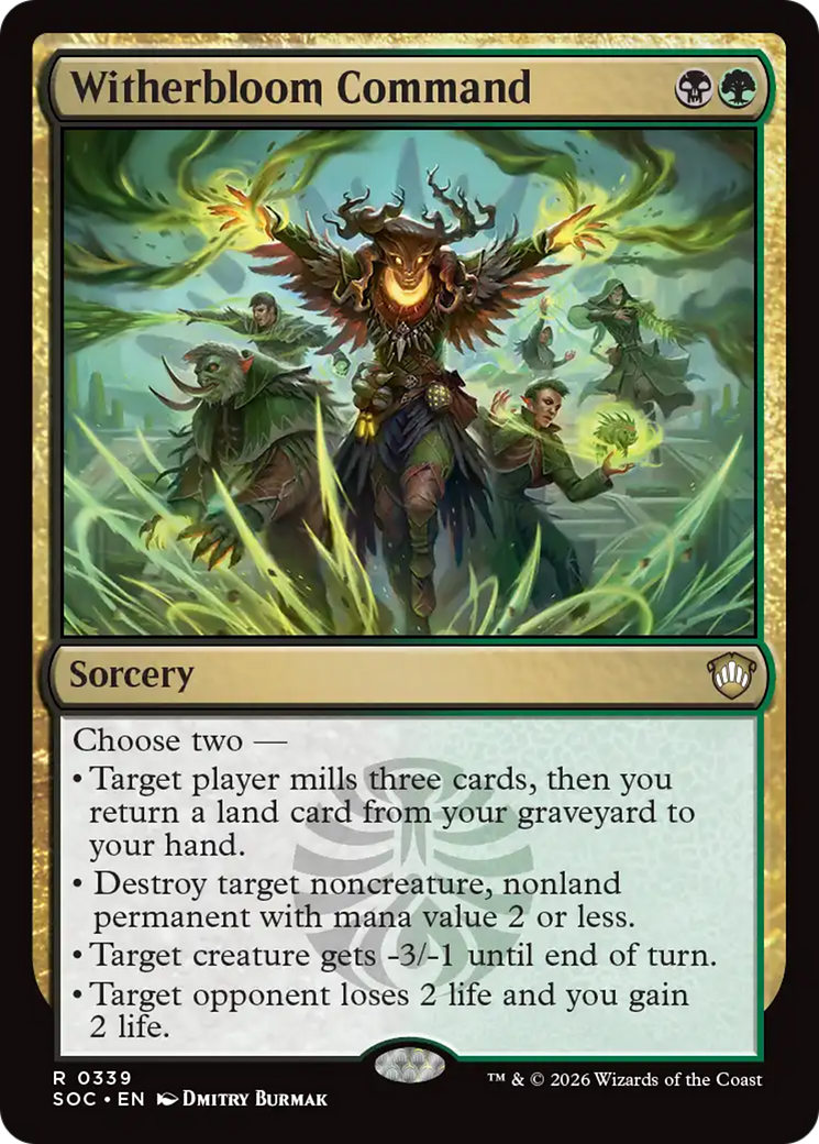 Witherbloom Command [Secrets of Strixhaven Commander] | Card Citadel