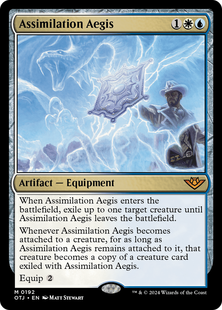 Assimilation Aegis [Outlaws of Thunder Junction] | Card Citadel