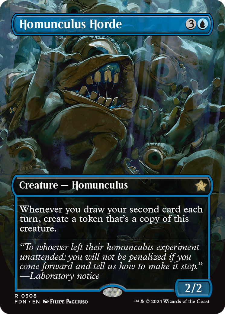 Homunculus Horde (Borderless) [Foundations] | Card Citadel