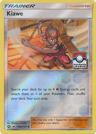 Kiawe (116a/147) [League & Championship Cards] | Card Citadel