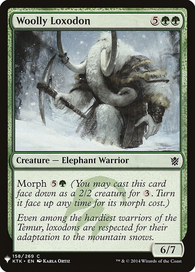 Woolly Loxodon [Mystery Booster] | Card Citadel