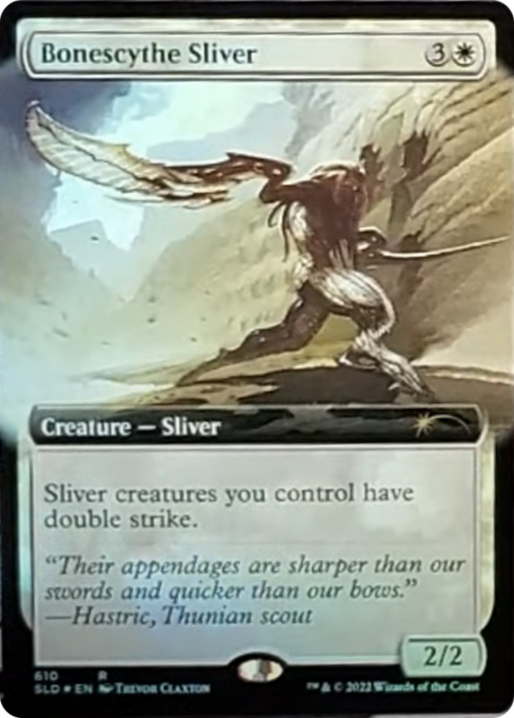 Bonescythe Sliver (Extended Art) [Secret Lair Drop Series] | Card Citadel