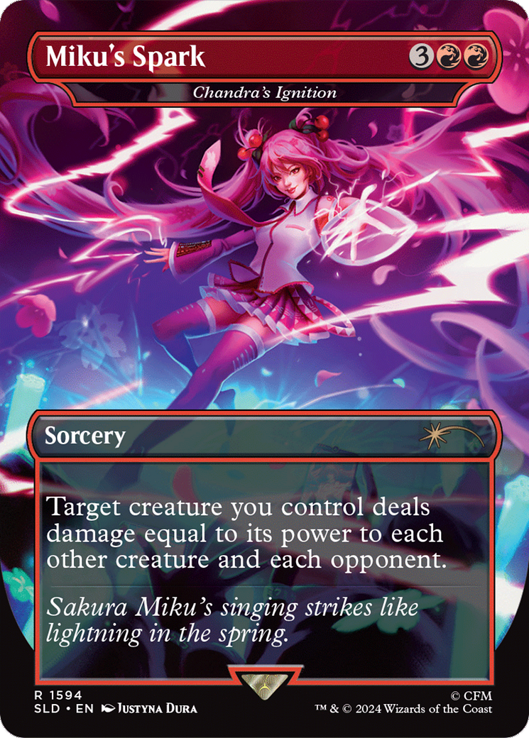 Miku's Spark - Chandra's Ignition [Secret Lair Drop Series] | Card Citadel