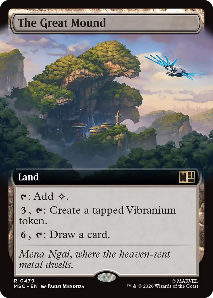 The Great Mound (Extended Art) [Marvel Super Heroes Commander] | Card Citadel