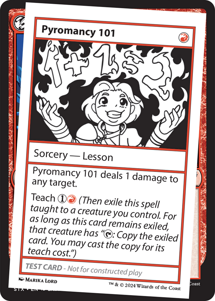 Pyromancy 101 [Mystery Booster 2 Playtest Cards] | Card Citadel