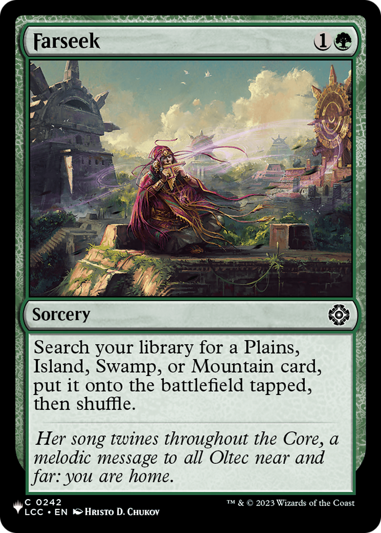 Farseek (LCC) [The List] | Card Citadel