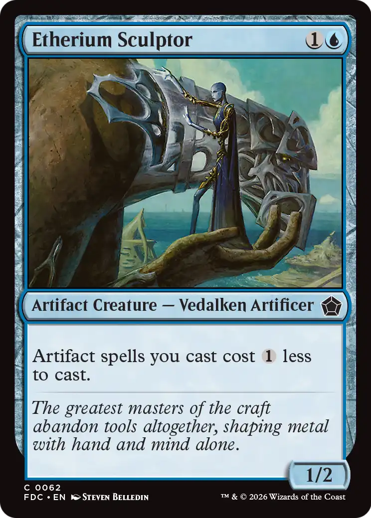 Etherium Sculptor [Foundations Commander] | Card Citadel