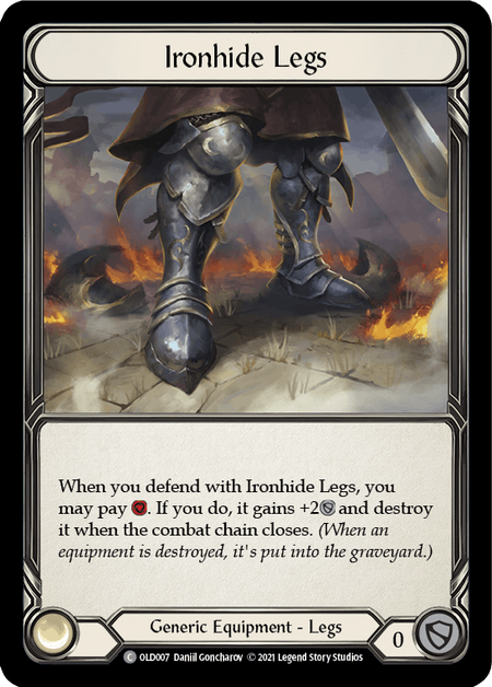 Ironhide Legs [OLD007] (Tales of Aria Oldhim Blitz Deck)  1st Edition Normal | Card Citadel