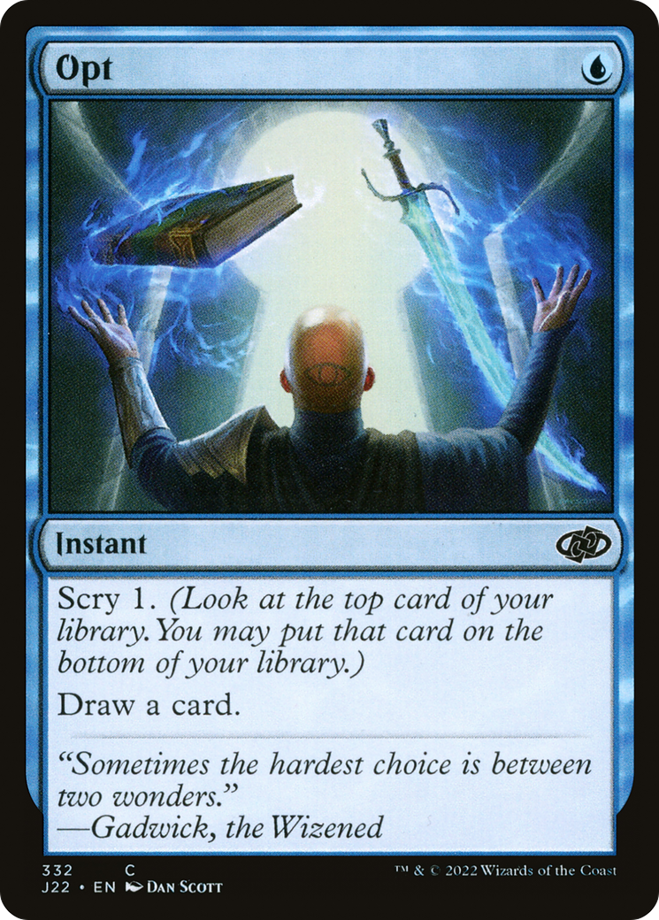 Opt [Jumpstart 2022] | Card Citadel