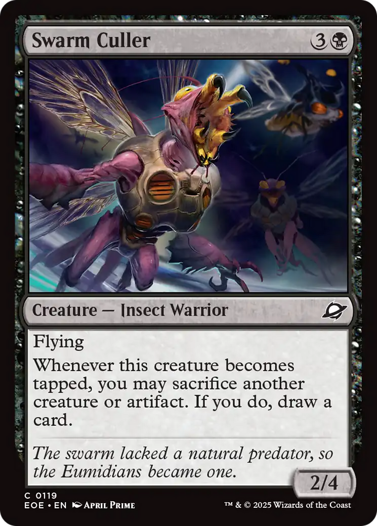 Swarm Culler [Edge of Eternities] | Card Citadel