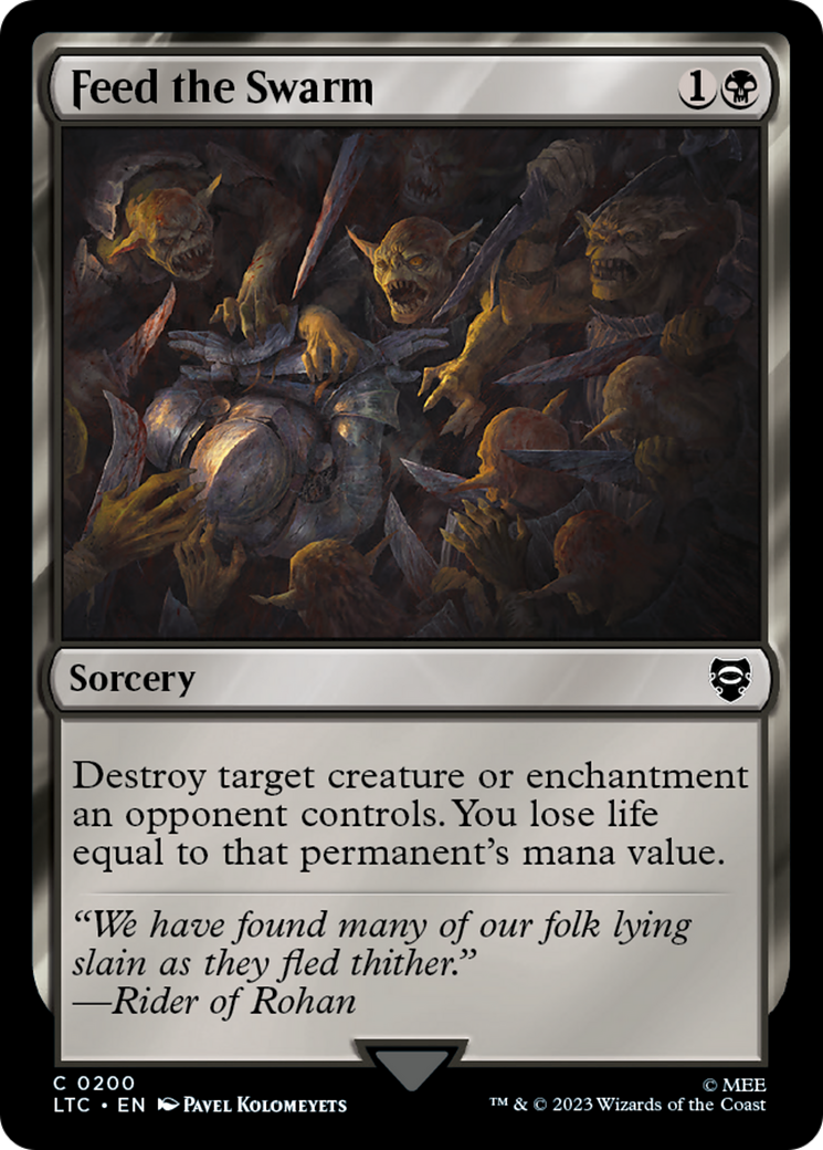 Feed the Swarm [The Lord of the Rings: Tales of Middle-Earth Commander] | Card Citadel