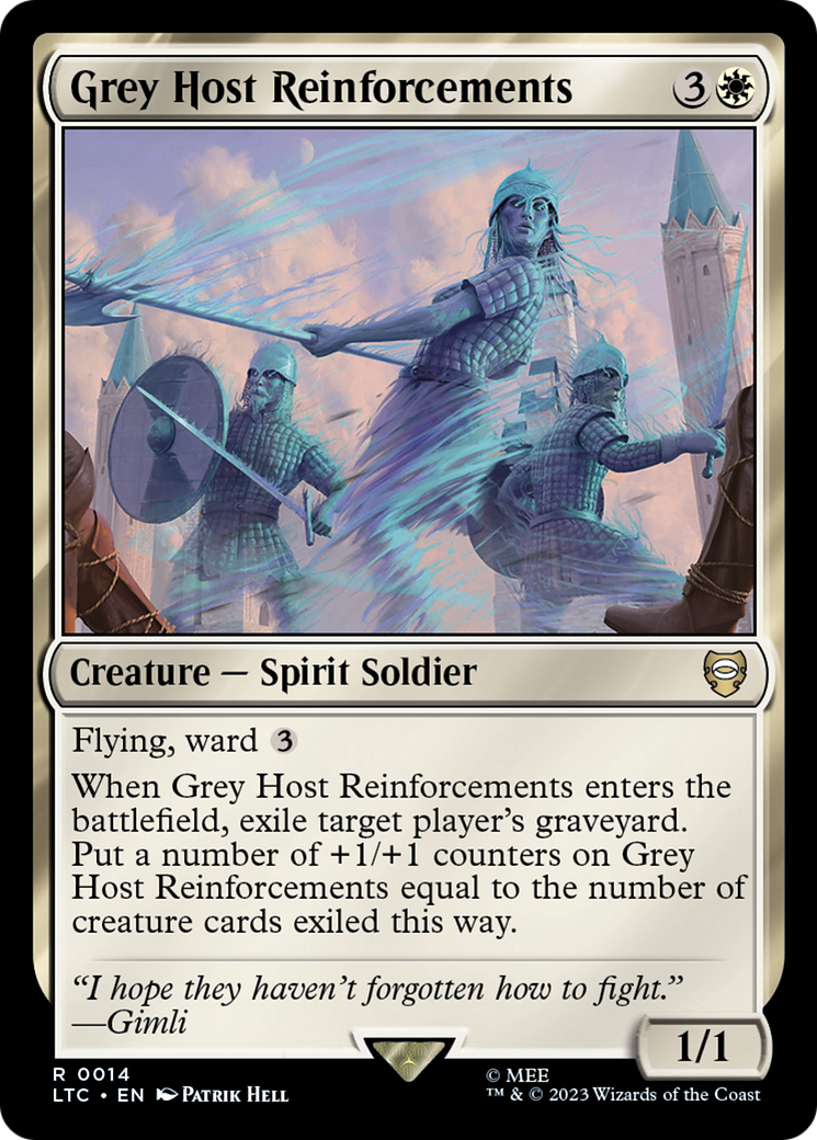 Grey Host Reinforcements [The Lord of the Rings: Tales of Middle-Earth Commander] | Card Citadel