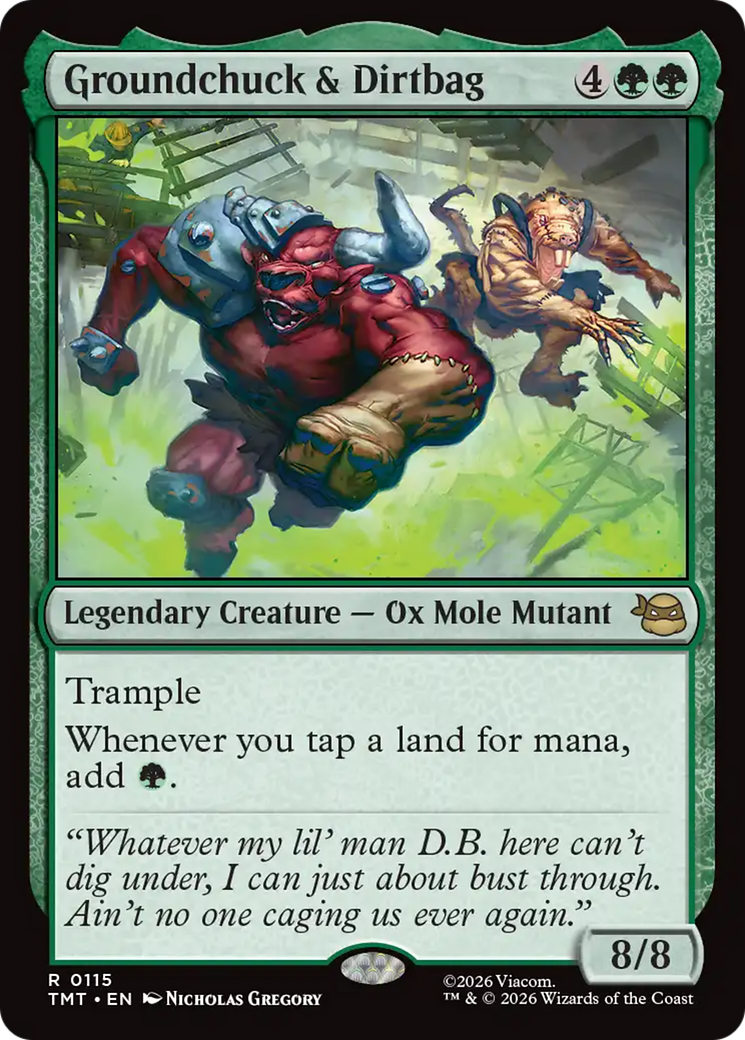 Groundchuck & Dirtbag [Teenage Mutant Ninja Turtles] | Card Citadel