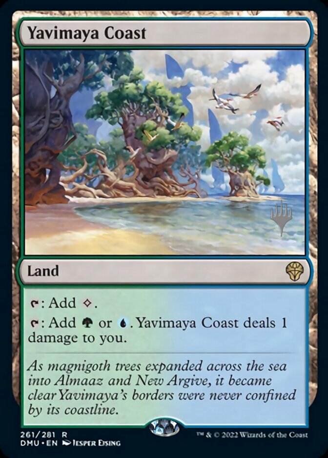 Yavimaya Coast (Promo Pack) [Dominaria United Promos] | Card Citadel